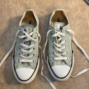 Converse baby blue size 7